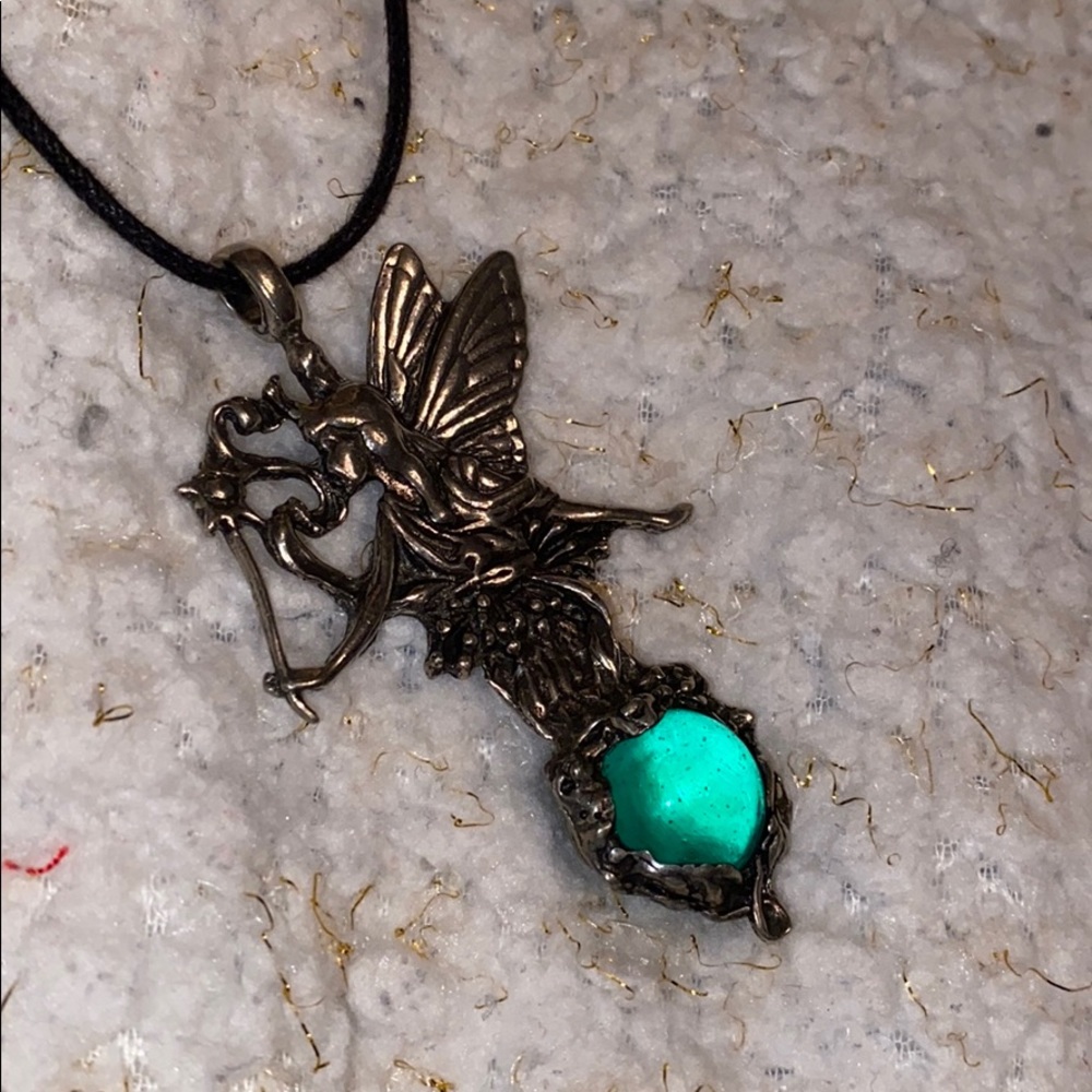 Long Fairy Orb Necklace (3/10$ jewelry)